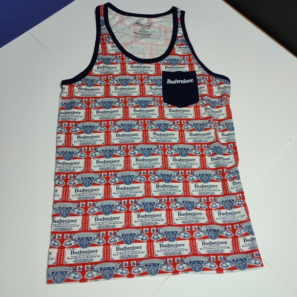 Budweiser Men's Tank Top Size Small 34/36 - Picture 4 of 7